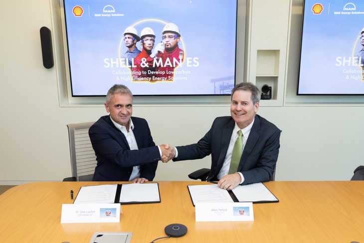 MAN Energy Solutions and Shell partner on low-carbon energy solutions