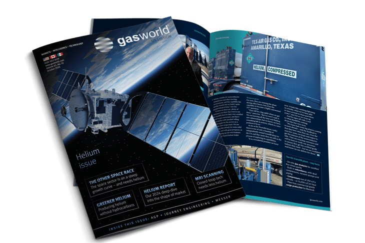 gasworld US Edition, Vol 62, No 10 (October)  – Helium