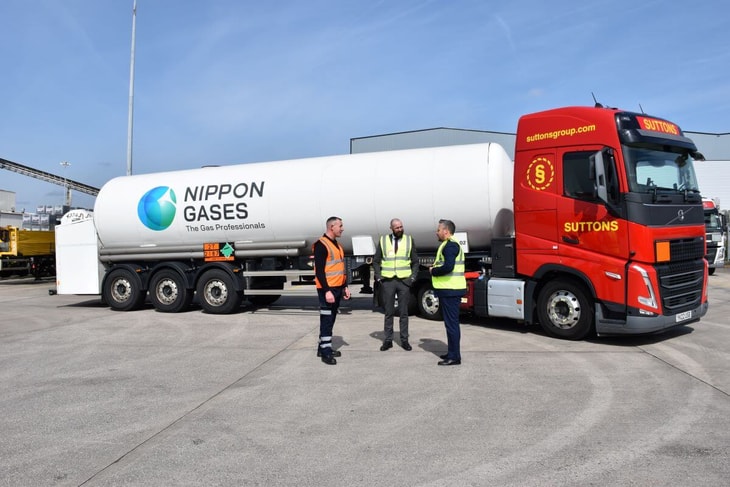 Nippon Gases UKI cuts emissions in HVO fuel trial