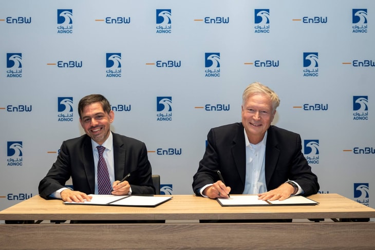 ADNOC signs 15-year LNG deal with Germany’s EnBW