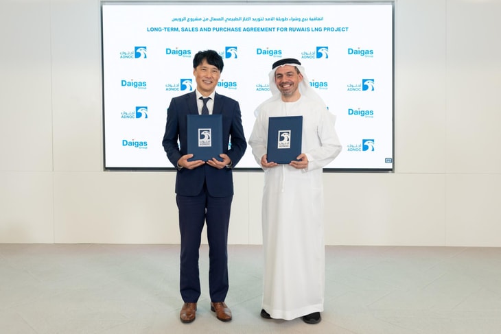 ADNOC secures 15-year LNG deal with Osaka Gas