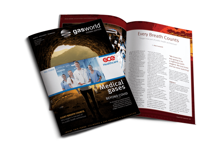 Issue 196 August 2021 – Medical gases