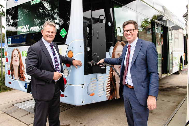 Linde and RVK unveil new hydrogen station for buses