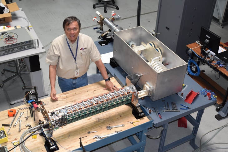 Radio frequency power processing unit passes acceptance tests at Ad Astra