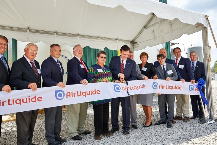 Air Liquide officially opens first biomethane production plant in the US