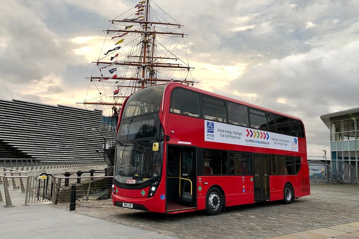 Alexander Dennis Limited introduces new hydrogen bus