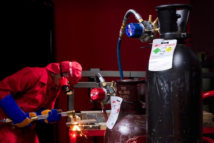 Afrox advocates acetylene in confined atmospheric hazard caution