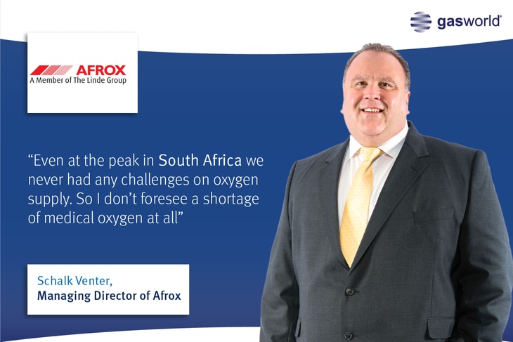 Afrox: No shortage of medical oxygen in South Africa