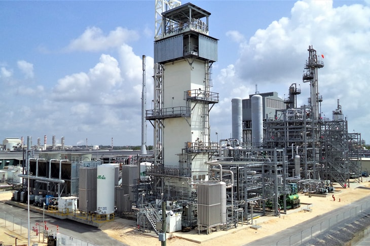 Air Products’ industrial gases plant in Louisiana is onstream
