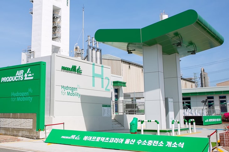 Air Products opens hydrogen station in South Korea