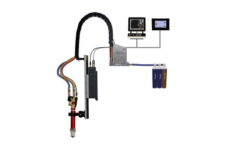 Oxy-fuel cutting process automation