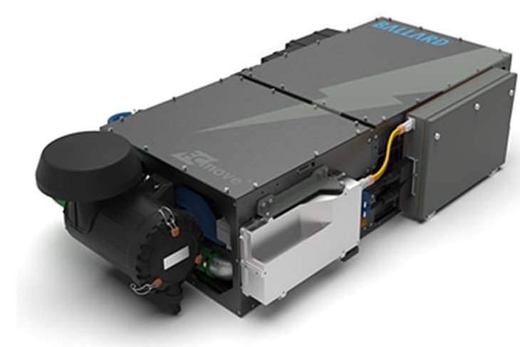 Ballard unveils zero emission fuel cell module