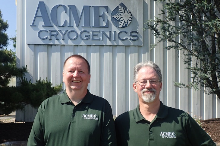 Acme Cryogenics employees celebrate 40 years of success