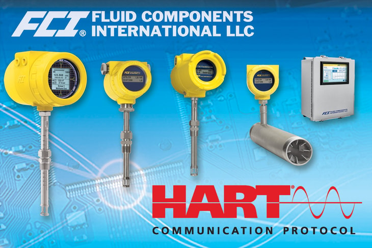 FCI offers industry’s broadest selection of thermal flow meters with HART