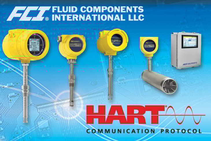 FCI offers industry’s broadest selection of thermal flow meters with HART
