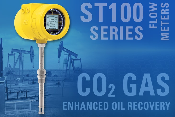Fluid Components International’s ST100 Series Thermal Mass Flow Meter