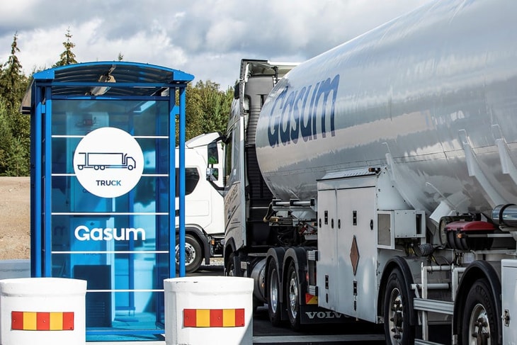 Gasum opens LNG/LBG station in Sweden