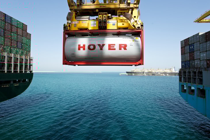 HOYER Group wins EcoVadis award for sustainability