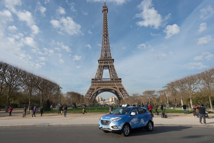 World’s largest FCEV taxi fleet in Paris grows following deal