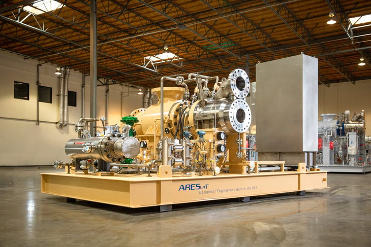 L.A. Turbine commissions ARES AMB Turboexpander-Compressor