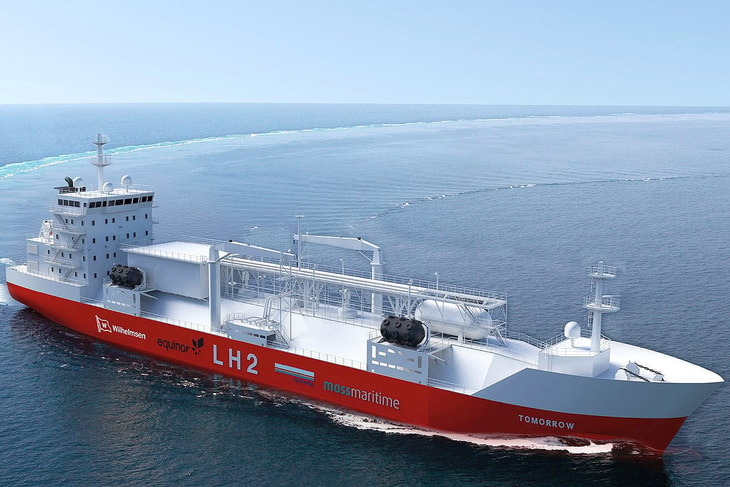 Moss Maritime develops design for liquid hydrogen bunker vessel