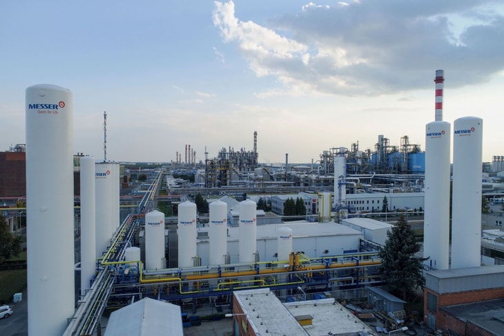 Messer will construct new gas production plant in Hungary