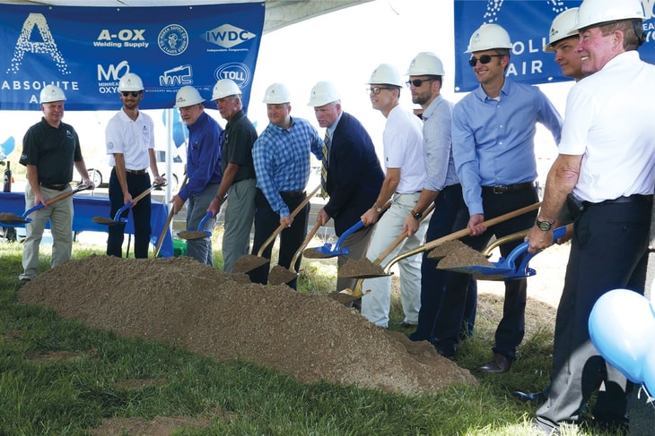 Absolute Air breaks ground in Faribault, MN