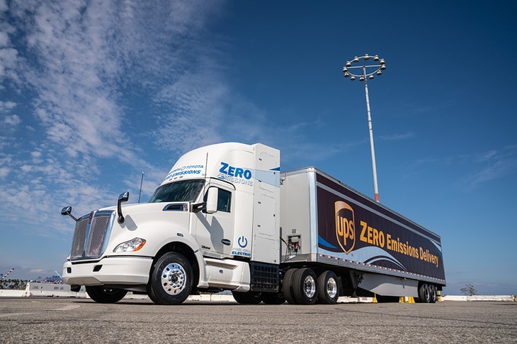Toyota and Kenworth unveil fuel cell truck