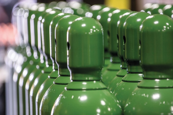 Increasing rental revenue using cylinder tracking