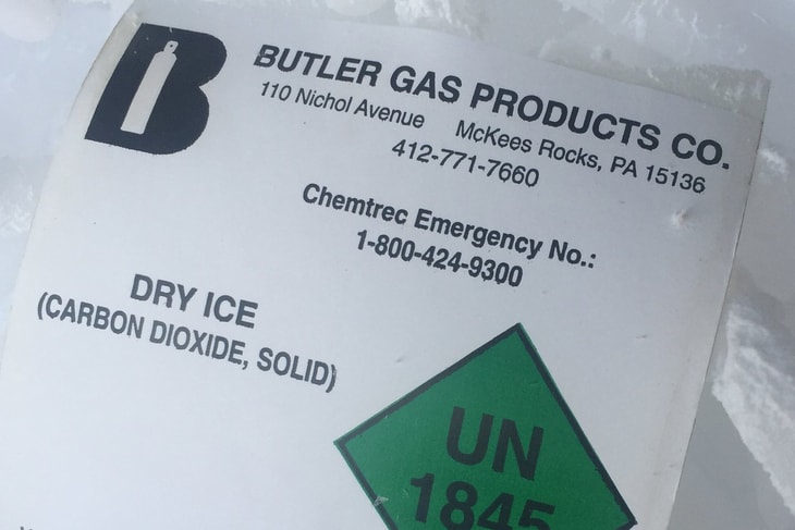 When a cover up is a good thing: Safety tips for handling dry ice