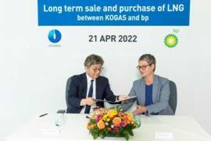 KOGAS, BP ink US LNG deal