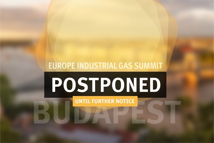 Europe Industrial Gas Summit 2020: Postponed