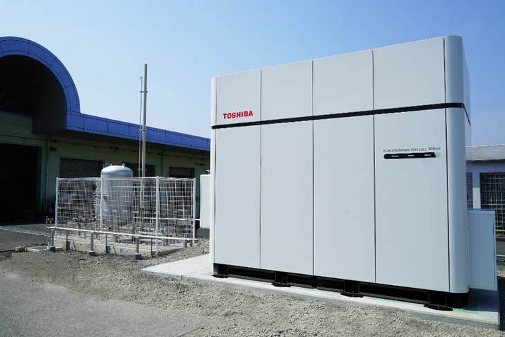 Toshiba Corporation starts first 100kW fuel cell system in Japan