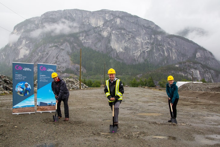 Carbon Engineering breaks ground on new facility