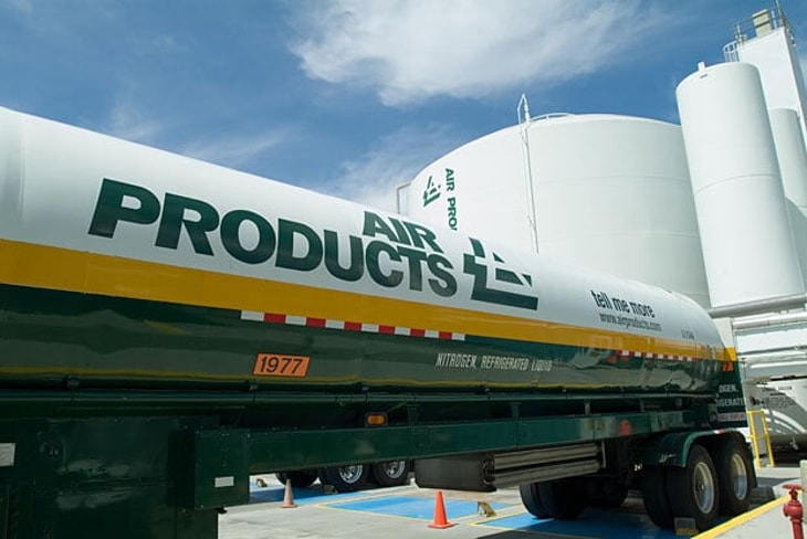 Price increases for Air Products