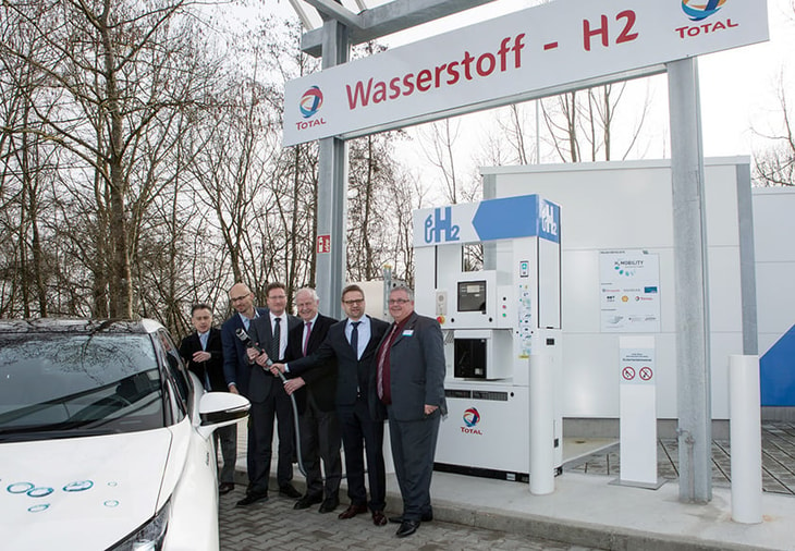 Air Liquide, H2 Mobility and Total open first hydrogen station in Ingolstadt
