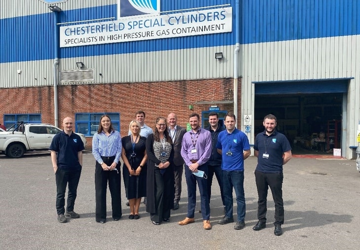 Chesterfield Special Cylinders appoints new head of engineering, sales and contracts