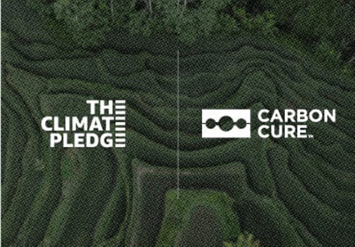 CarbonCure named the first carbon removal company to join the Climate Pledge