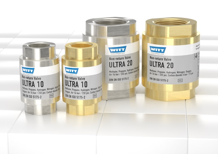 Witt launches new generation of gas non-return valves