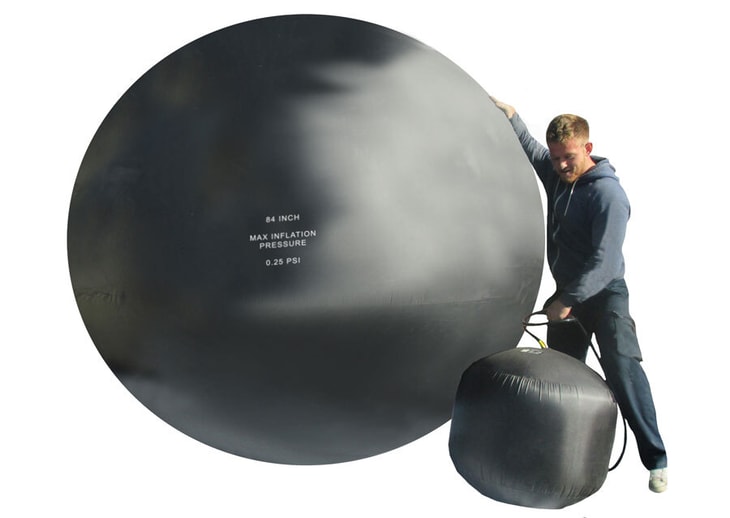 Versatile inflatable stoppers from Huntingdon Fusion Techniques