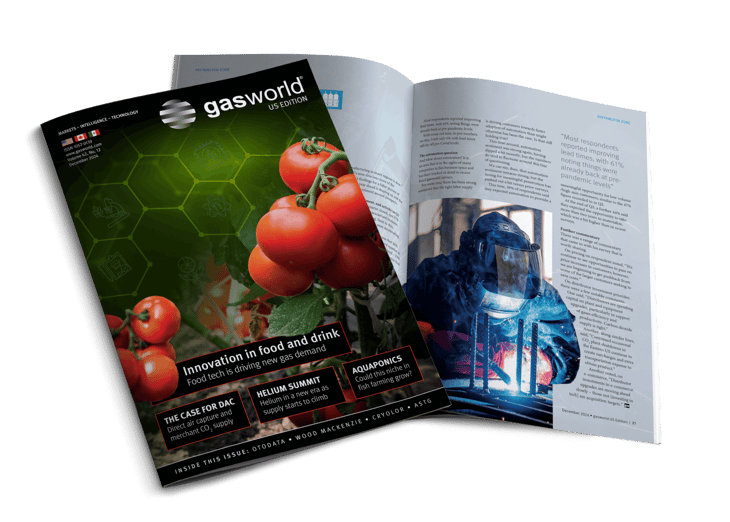 gasworld US Edition, Vol 62, No 12 (December) – Food & beverage