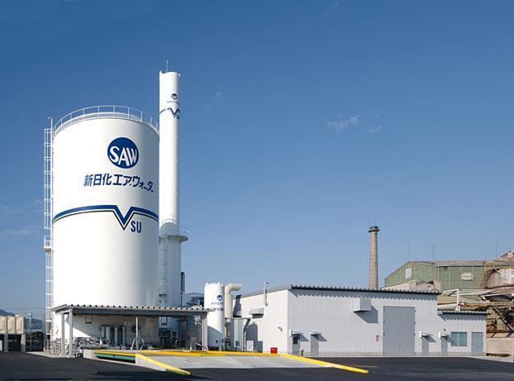 Air Water completes liquid gas plant VSUA in Japan