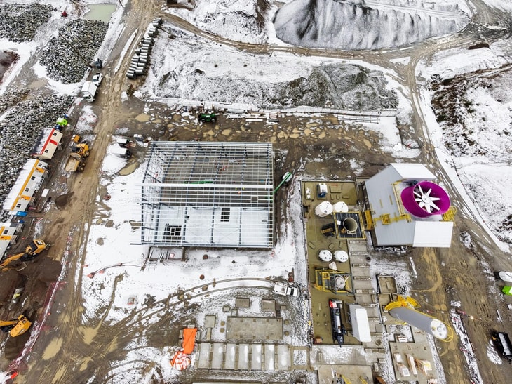 Work continues at Carbon Engineering’s Innovation Centre