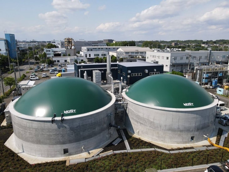 Launch of new biogas plant in Japan hailed as a success