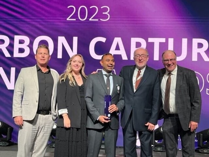 PTRC receives carbon capture award in Edmonton