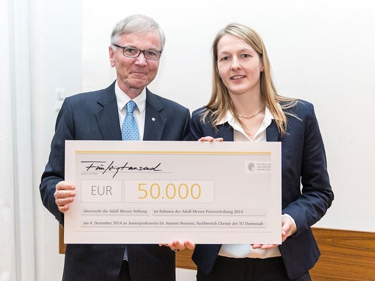 €50,000 prize presented in Germany