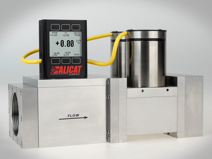 Alicat Scientific engineers new mass flow controller with highest top flow rate