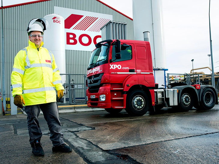 XPO Logistics and BOC sign fuel deal for fuelling dual fuel trucks