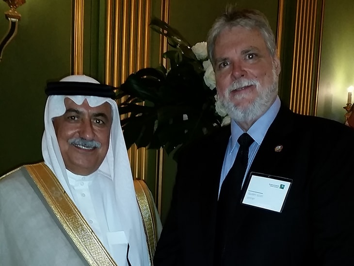 Flow-Cal’s Tanner attends Gala Dinner with Saudi Arbian King Salman
