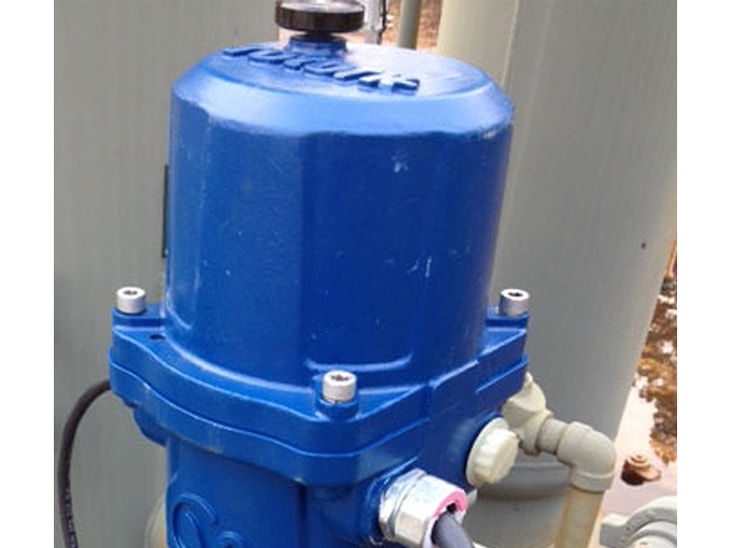 Rotork CMA’s electric control valve actuators enable compliance with emissions